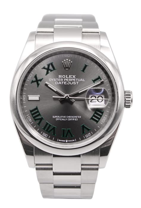 rolex dj 36 wimbledon|vintage Rolex datejust 36mm.